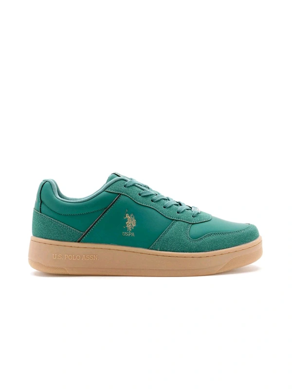 U.S POLO ASSN. Men Jaxon 2.0 Dk. Green Sneaker - Parsley, UK 09