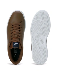 Puma  Smashic Unisex Brown Sneakers - Brown, UK 06