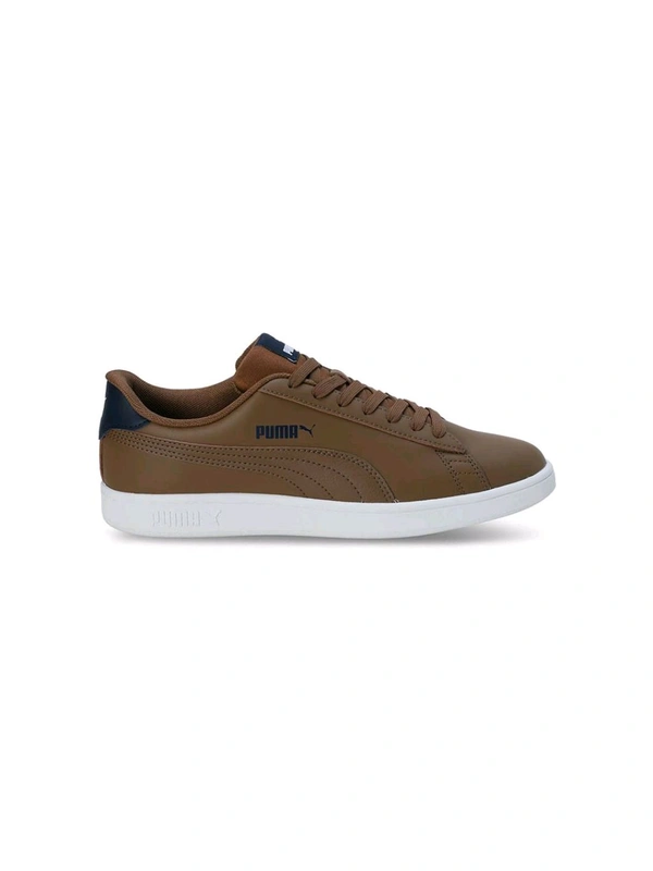 Puma  Smashic Unisex Brown Sneakers - Brown, UK 08