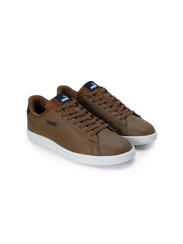 Puma  Smashic Unisex Brown Sneakers - Brown, UK 11