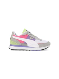 Puma  Road Rider SD Unisex Grey Sneakers - White, UK 06