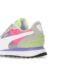Puma  Road Rider SD Unisex Grey Sneakers - White, UK 10