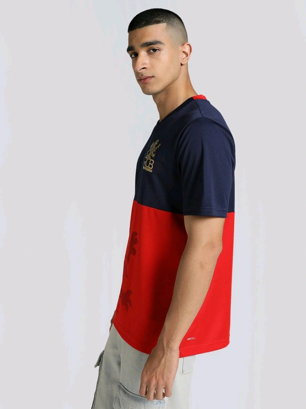 Puma  Rcb 2025 Men's Fan Jersey - Red Orange, M