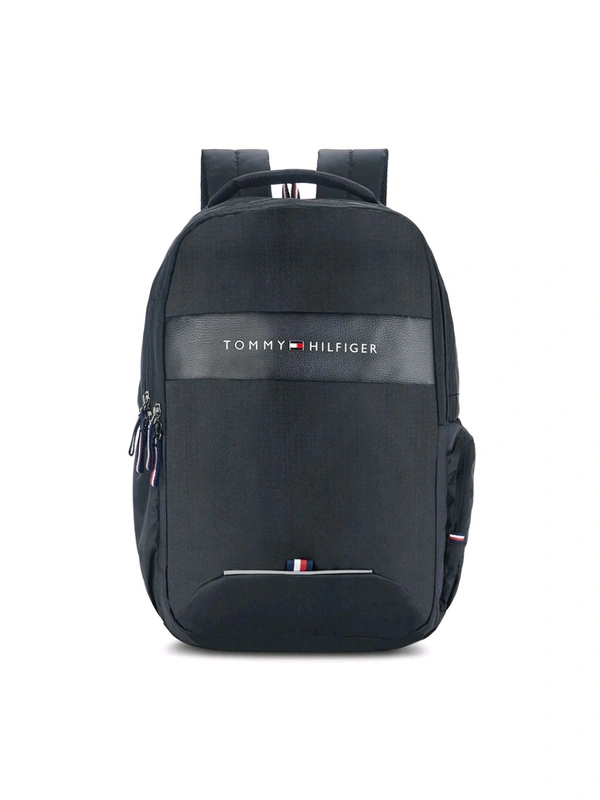 TOMMY HILFIGER Black Joshua Laptop Backpack