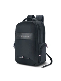 TOMMY HILFIGER Black Joshua Laptop Backpack