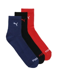 Puma  Sport Unisex Multi-Color Socks (Pack of 3)