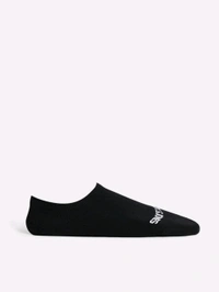 Jack & Jones Men Black Shoe Liner Socks (Pack of 3)