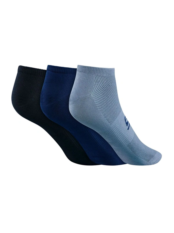 SKECHERS 3Pk Mens Microfiber Non Terry Grey Socks (Pack Of 3)