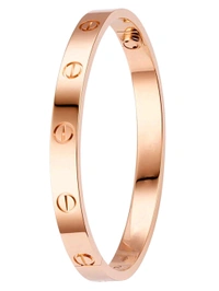 Zorva Rose Gold Plated Stainless Steel Kada Bracelet for Men and Women