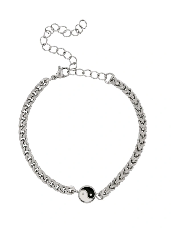 Zorva Joker & Witch All Too Well White Couple Beaded Bracelet (Pack of 2)