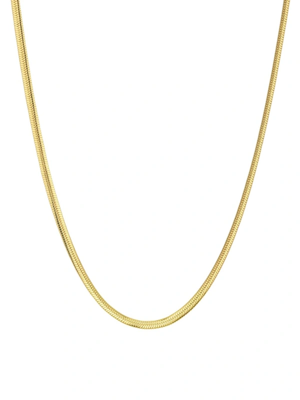 Zorva 18Kt Gold Plated Fancy Chain For Men