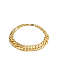 Zorva Men Gold-Toned Link Bracelet