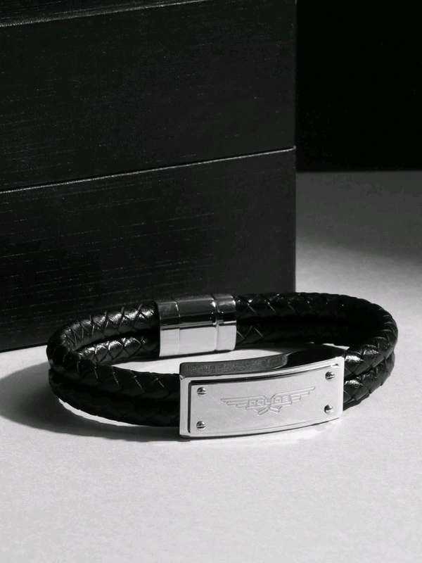 Police Plj Jp Exclusive Stainless Steel Bracelet for Men