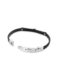 Police Black Stainless Steel Bracelet
