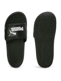 Puma  Soft Ride Pro 24 V Res Unisex Black Sliders - Black, UK 07