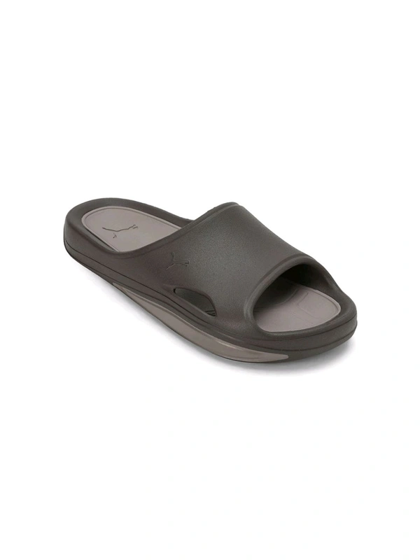 Puma Lithen Injex Men Brown Slides - Tan, UK 11