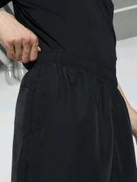 Puma  Men Black Solid Trackpant - Black, M