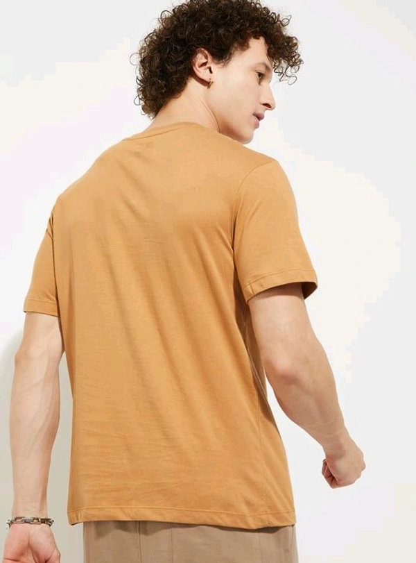 URB_N Men Printed T-shirt - Raw Sienna, M