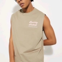 URB_N Men Printed Oversized T-shirt - Pearl Bush, L
