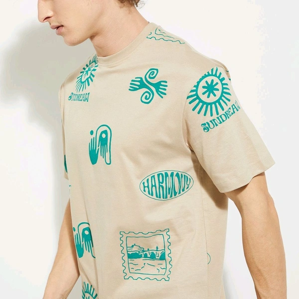 URB_N Men Printed T-shirt - Cameo, S
