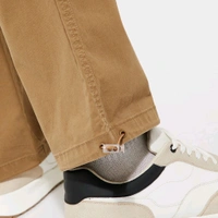 URB_N Men Textured Cargo Parachute Trousers - Raw Sienna, 30
