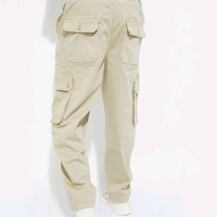 URB_N Men Relaxed Fit Cargo Trousers - Beige, 28