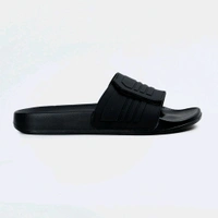 Zorva Men Textured Sliders
 - Black, UK 09