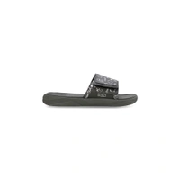 Puma Royal Cat Comfort Stablex Men Black Sliders - Dove Gray, UK 06