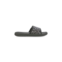 Puma Royal Cat Comfort Stablex Men Black Sliders - Dove Gray, UK 06