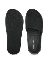 U.S POLO ASSN. Men Specter 6.0 Black Slider - Black, UK 11