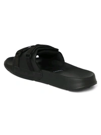 Chupps Bandwidth Sliders Men Casual Sliders Black - Black, UK 11