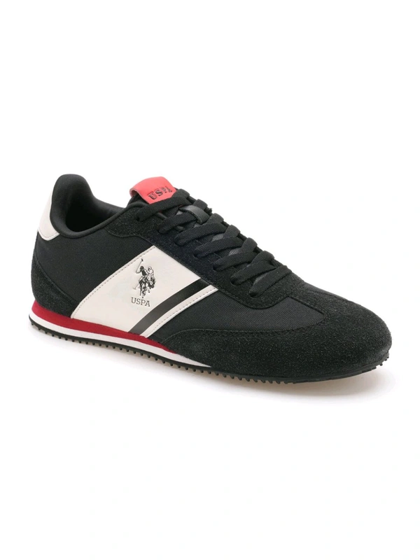 U.S POLO ASSN. Men VADLER Sneakers Black - Black, UK 10