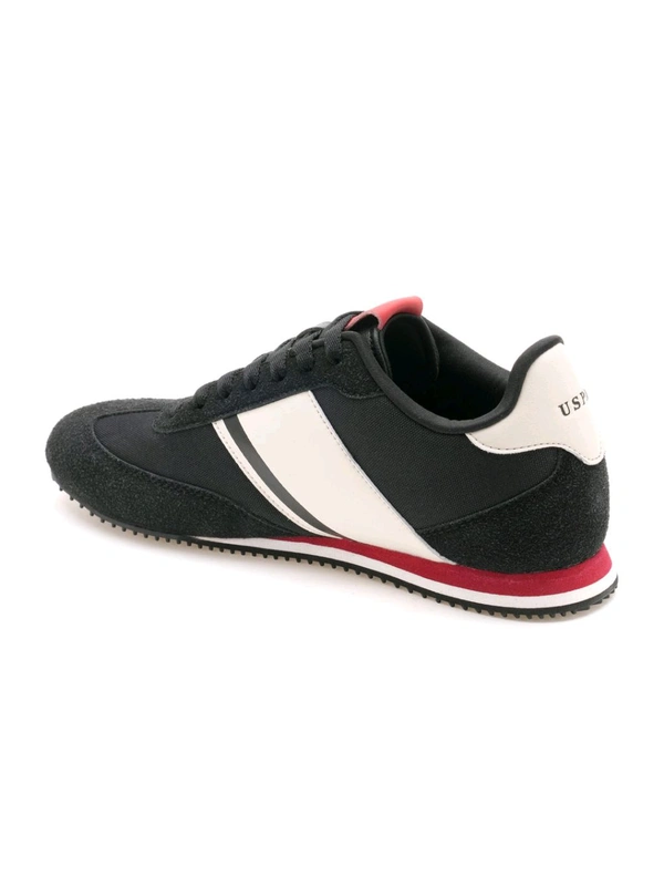 U.S POLO ASSN. Men VADLER Sneakers Black - Black, UK 10