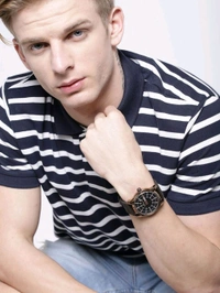 Daniel Klein Brown Dial Analog Watches For Men 