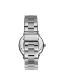Kenneth Scott Men Silver Dial Automatic Watch 