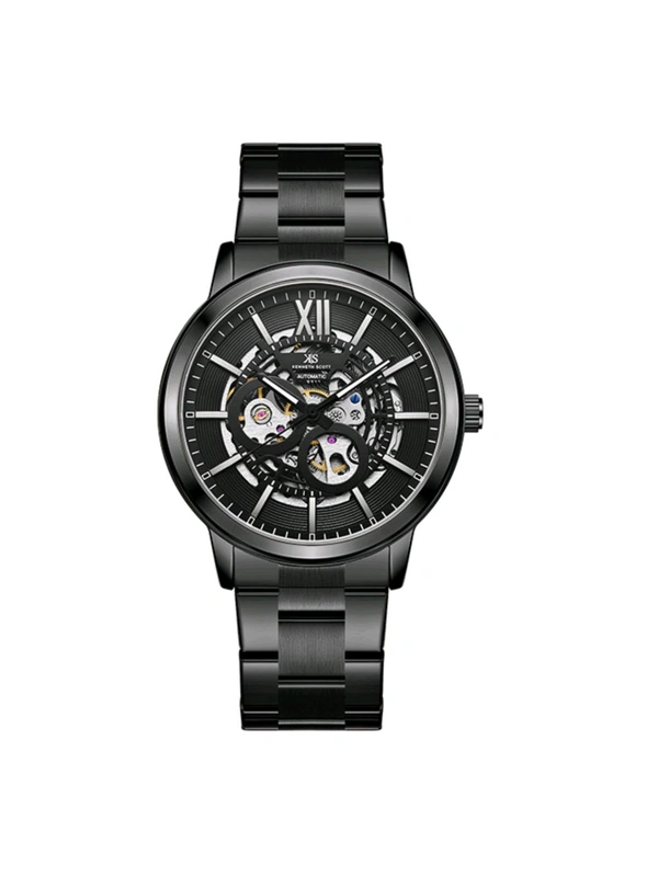 Men Black Dial Automatic Watch