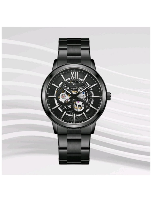Men Black Dial Automatic Watch