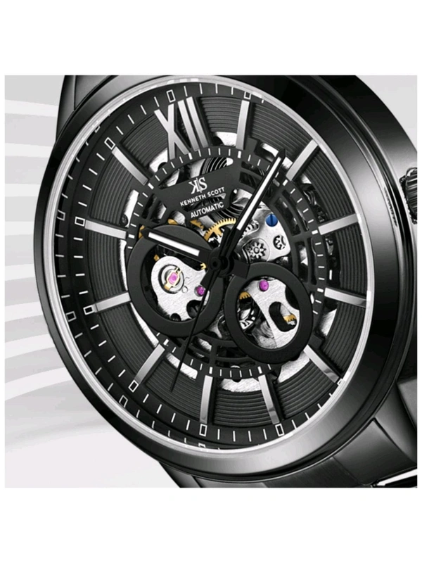 Men Black Dial Automatic Watch