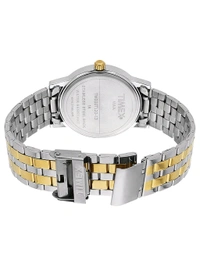 Timex Classics Silver Round Analog Casual Watch -TW000T120