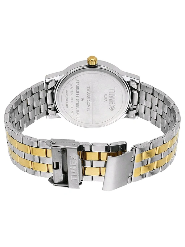 Timex Classics Silver Round Analog Casual Watch -TW000T120