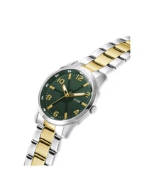Guess Men Monte Green Round Dial Analog Watch