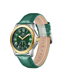 Kenneth Scott Men Green Dial Analog Watch