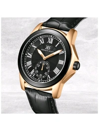 Kenneth Scott Men Black Dial Analog Watch