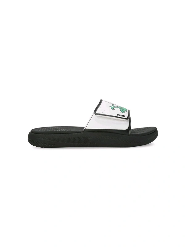 Puma  Softride Slide Super Mens Black Slides - White, UK 06