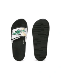 Puma  Softride Slide Super Mens Black Slides - White, UK 06