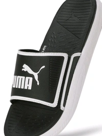 Puma  Softride Slide Mens Black Slides - Black, UK 06
