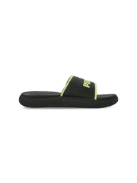 Softride Slide Mens Black Slides - Black, UK 06