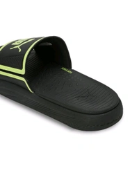 Softride Slide Mens Black Slides - Black, UK 08