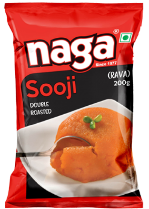 Naga Double Roasted Sooji (Rava) - 200g