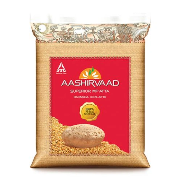 Aashirvaad Atta/Godihittu - Whole Wheat Flour - 10Kg